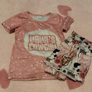 Charming Cowgirl Pink Set for Kids